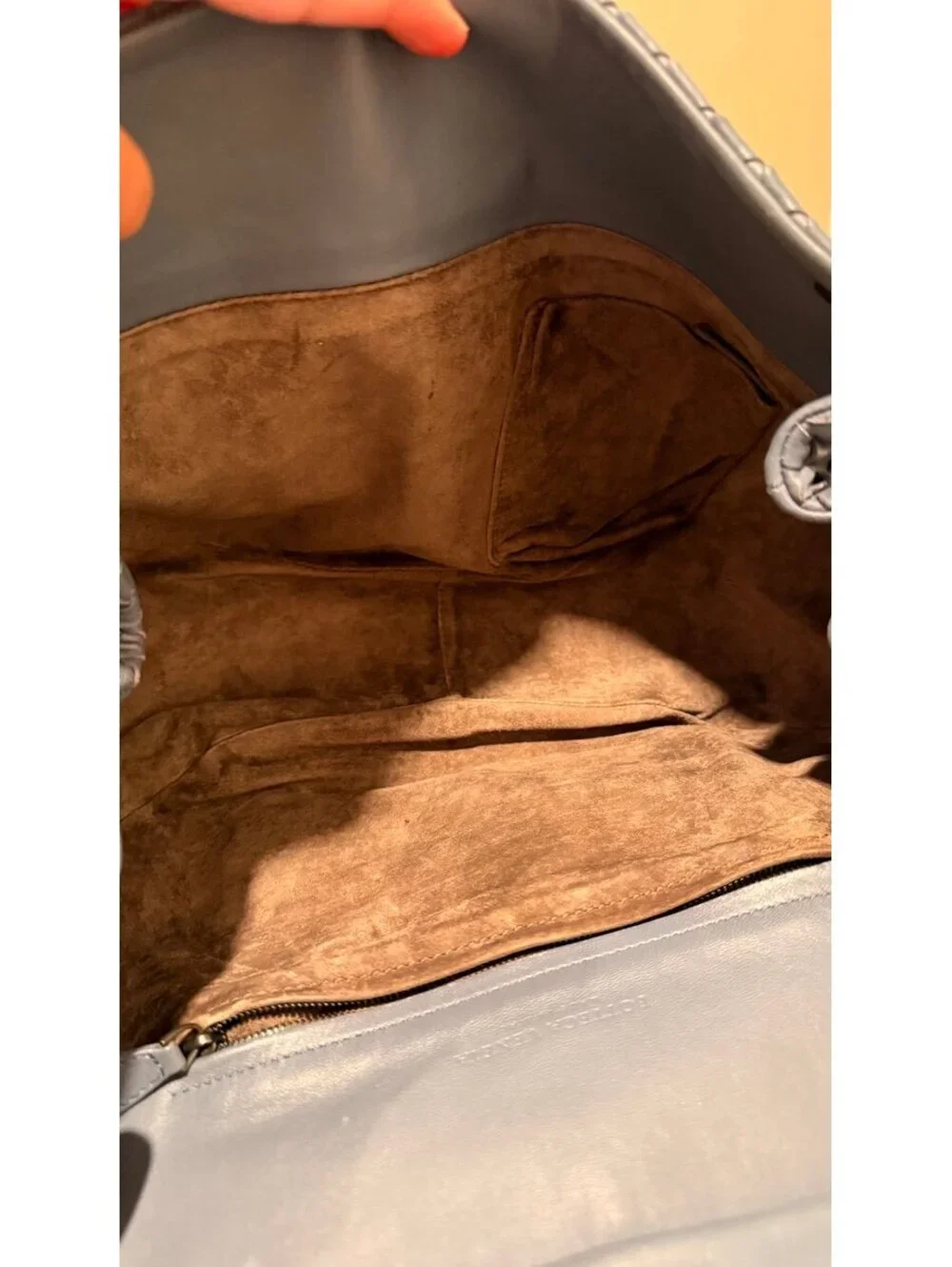 Bottega Veneta Leather Crossbody with COA